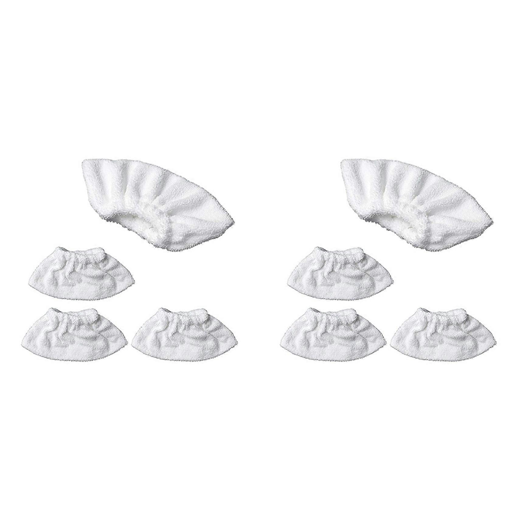 8-teiliges Mikrofaser-bezugsset Für Die Handdüse Des Kärcher Easyfix Dampfreinigers Sc1, Sc2, Sc3, Sc4, Sc5