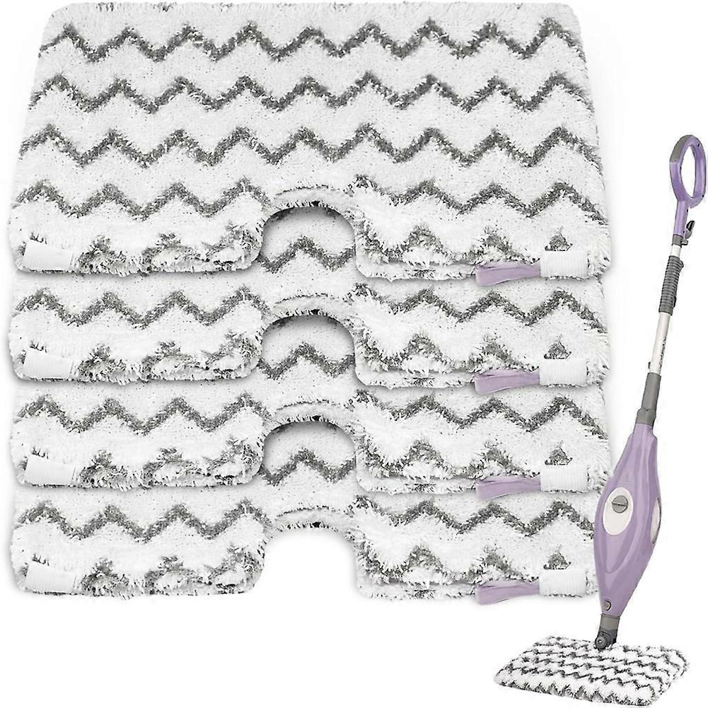 Ersatzpads Für Dampfmopps Der Shark S3500-serie, S3501, S3601 Und S3550, Waschbare Mikrofaser-dampfmopp-pads, 4er-pack