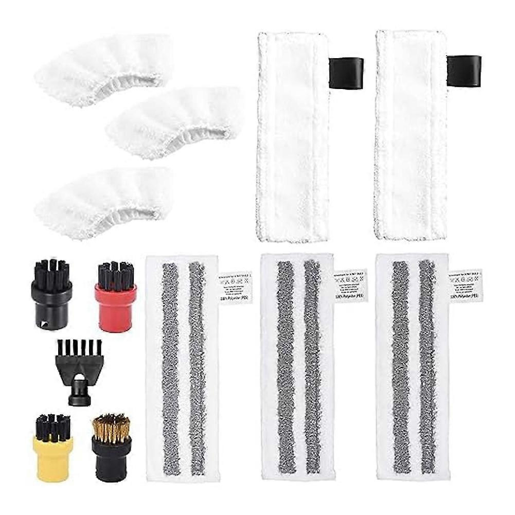 Zubehör Für Kärcher Dampfreiniger Easyfix Sc1 Sc2 Sc4 Sc5, Mikrofasertuch-reinigungsbürsten-set, Ersatzteile