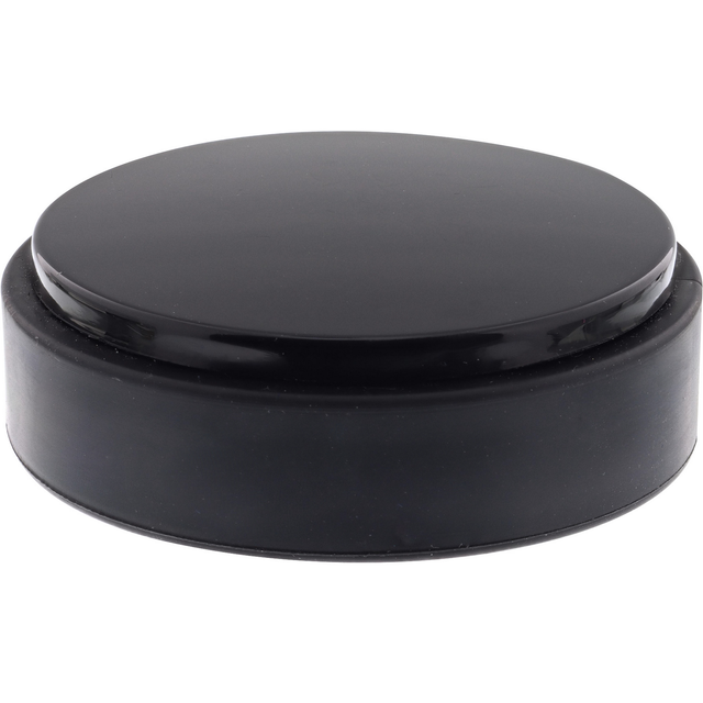 Wagner Bodentürstopper Kleben Black Deluxe Ø 50 mm x 15 mm Schwarz
