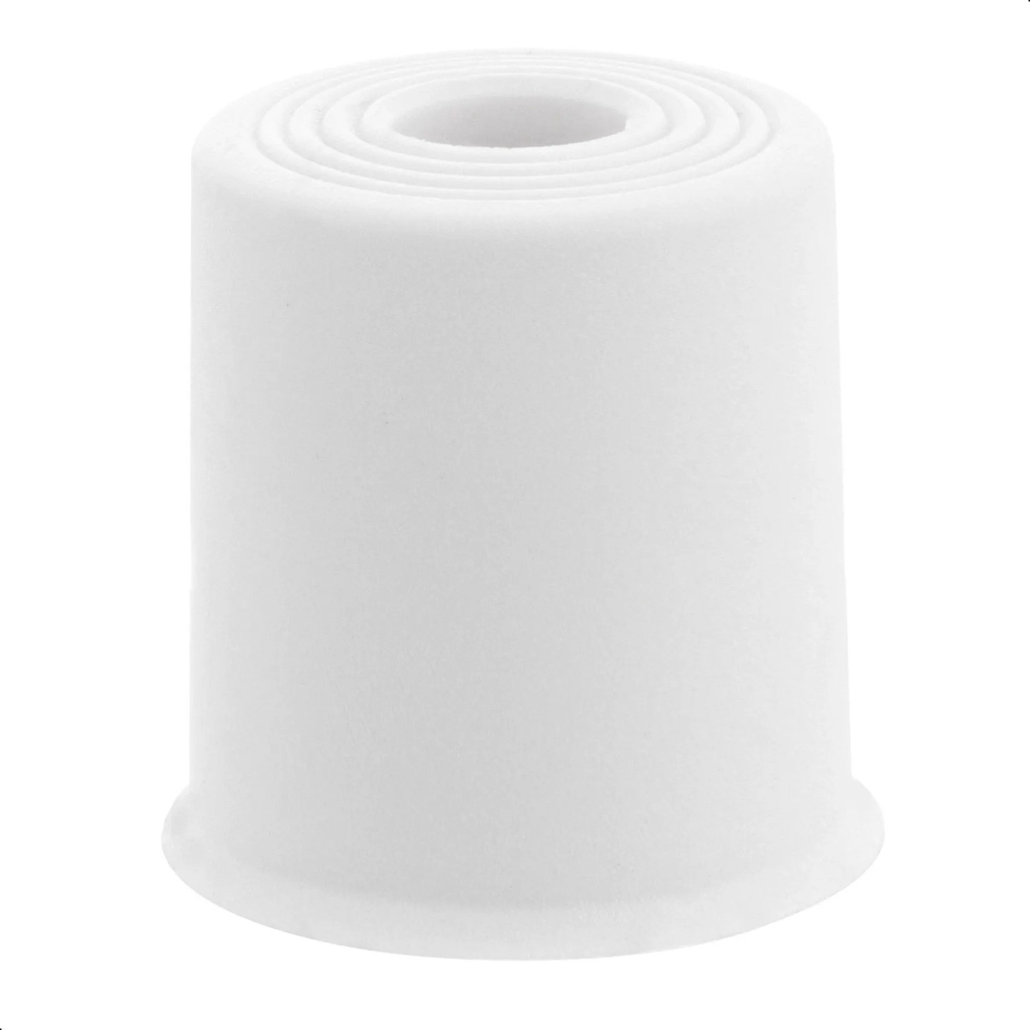 Wagner Boden-/Wandtürstopper Vulkano Ø 35 mm x 35 mm Gummi Weiß