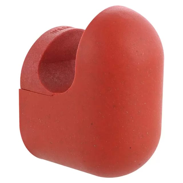 Wagner Wandhaken Hooks4home Pill Bio Kunststoff 75 mm x 45 mm Korallenrot