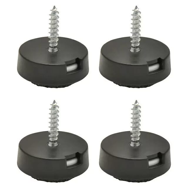 Wagner Filz- & Plastikgleiter 12-teilig QuickClick 2in1 Duo Ø 20 mm