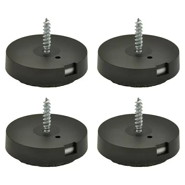 Wagner Filz- & Plastikgleiter 12-teilig QuickClick 2in1 Duo Ø 30 mm