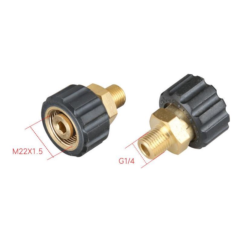 Choyclit Düsenanschluss-adapterzubehör Für Hochdruckreiniger M22f G3 / 8f