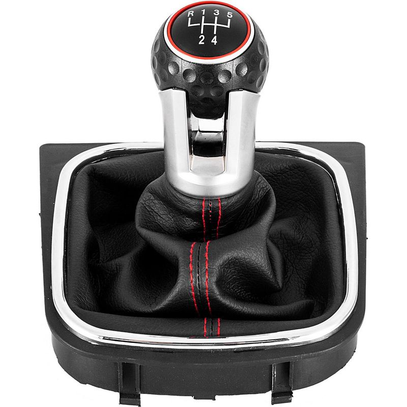 Choyclit Interieur-zubehör, Schaltknauf-manschetten-set Für 6-gang-schaltgetriebe Für Golf 5 6 Mk5 Mk6 Gtd R32 R20 2004-2013