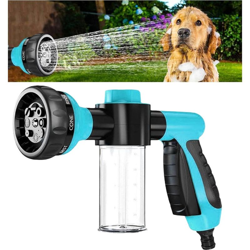 8-düsen-hundewaschanlage, Verstellbarer Schaumsprüher, Seifenspender