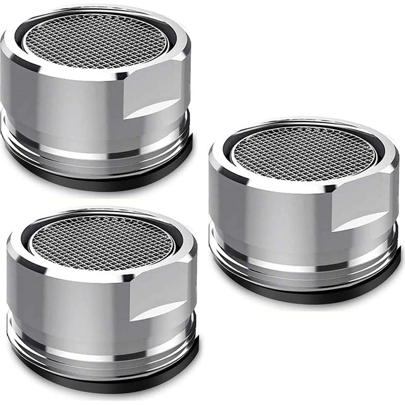 3 Stück 24-mm-wasserhahn-luftsprudler, Schaumspender, Wasserhahndüse, Küchenwasserhahnfilter Für Badezimmerarmaturen