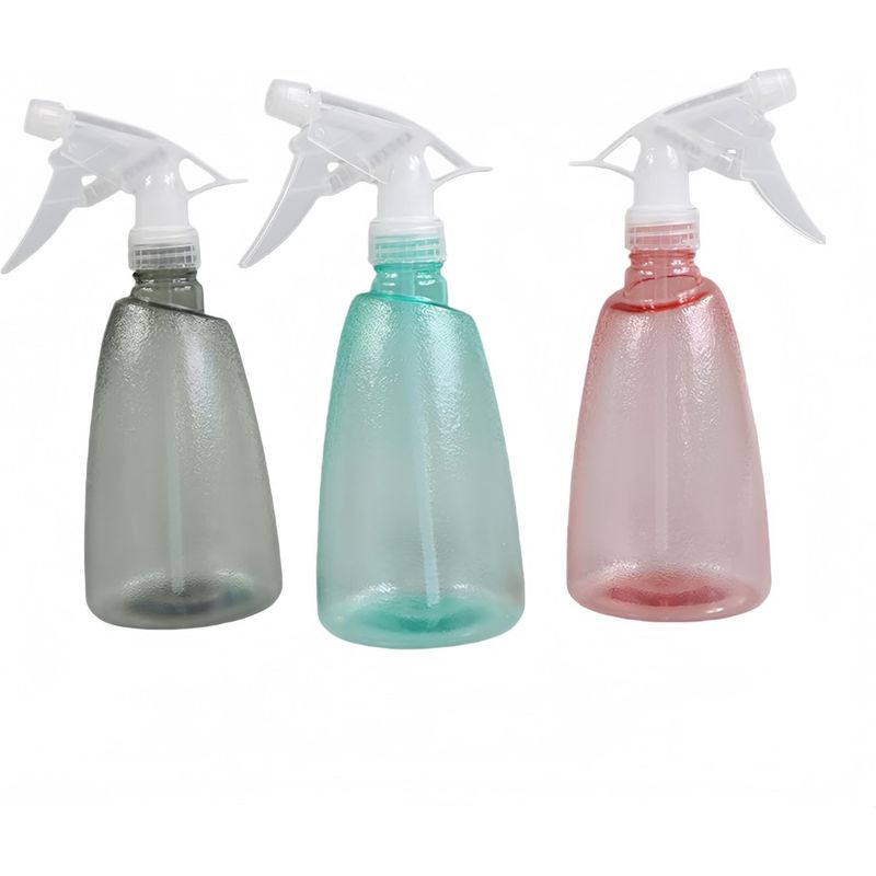 Alfven 3-teiliges Set Leerer 500-ml-sprühflaschen Mit Kunststoff-sprühkopf, Für Garten/pflanzen/haare