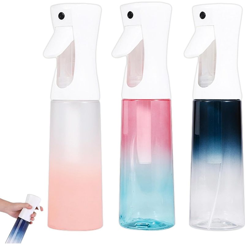 3-teiliges 300-ml-sprühnebelset, Feiner Nebel, Für Haare/gartenarbeit/blumen