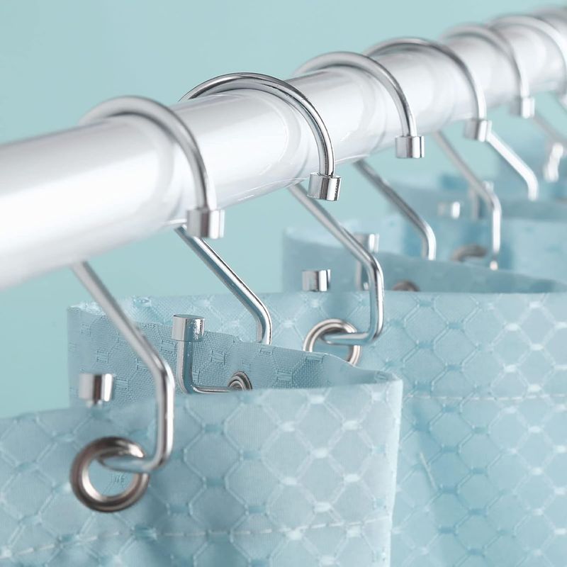 Goowin 12 Rostfreie S-haken, Vielseitig Einsetzbar Für Gardinen/küche/kleidung/handtücher, Silber.