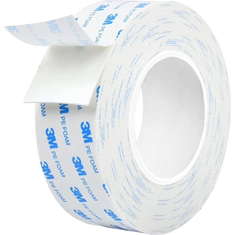 3m 1600t Doppelseitiges Klebeband, 19 Mm X 3 M, Für Den Außenbereich, Wasserdicht, Hochbelastbar