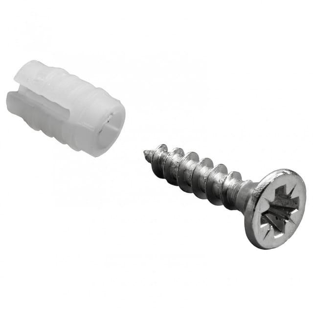 Hettich Topf-Befestigungsschraube 3,5 x 13 mm Spreizmuffe 5 x 9 mm 40 Stk.