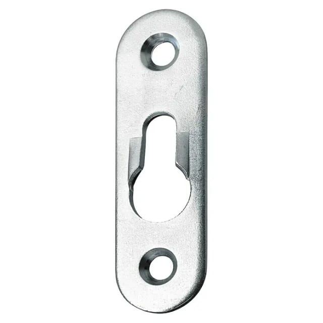 Hettich Schrankaufhänger 62 x 19 mm Stahl Verzinkt für Linsenkopfsch. 2 Stück