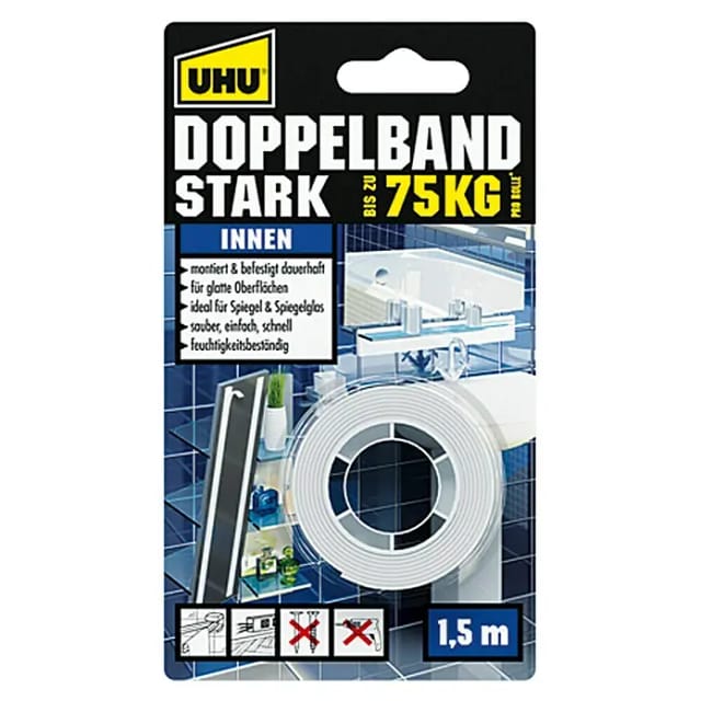 Uhu Doppelband Stark 1,5 m