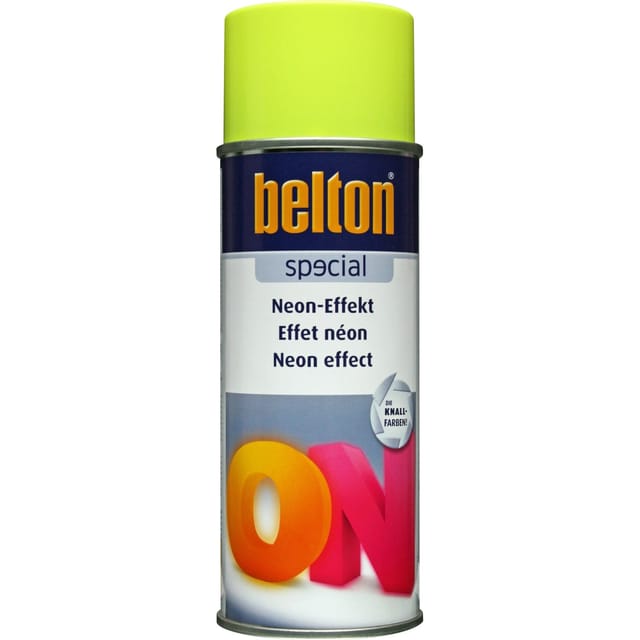 Belton Special Neon-Effekt Spray Gelb seidenmatt 400 ml