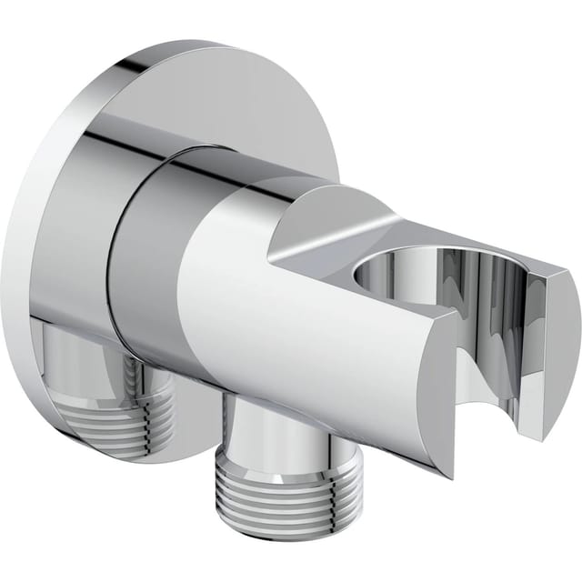 Ideal Standard Brausehalter Idealrain Atelier rund mit Anschluss G 1/2 Chrom