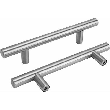 Schrankgriffe Aus Edelstahl, 15er-pack, 96 Mm Lochabstand, Inklusive 150 Mm Schrauben, Einfache Montage, Ls201bss96