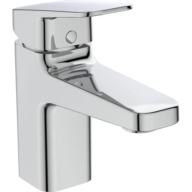 Ideal Standard Waschtischarmatur Ceraplan Chrom ohne Ablaufgarnitur m. Kette H75