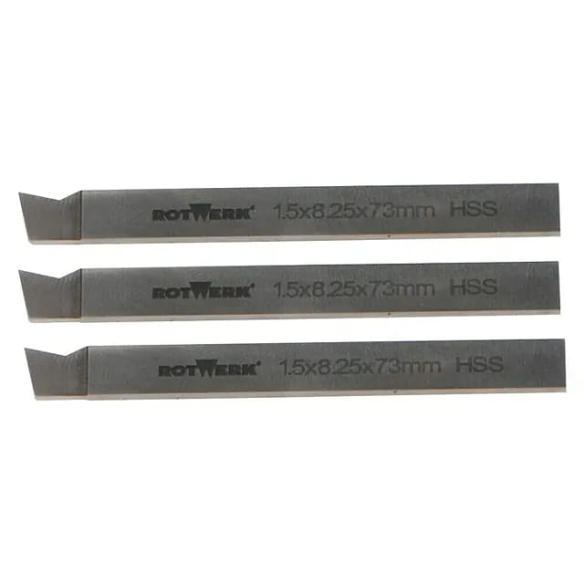 Rotwerk HSS-Abstechklingen-Satz 1,5 mm, 3 Stück