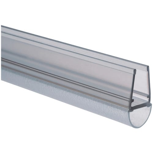 Schulte Dichtung für Duschabtrennung/Badewannenaufsätze mit 4 - 5 mm Glas 100 cm
