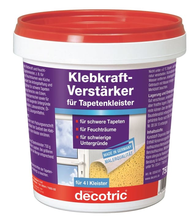 Decotric Klebkraft-Verstärker 750 g