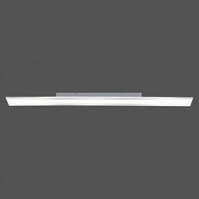 Paul Neuhaus LED-Deckenleuchte Flag 120 cm x 10 cm Chrom