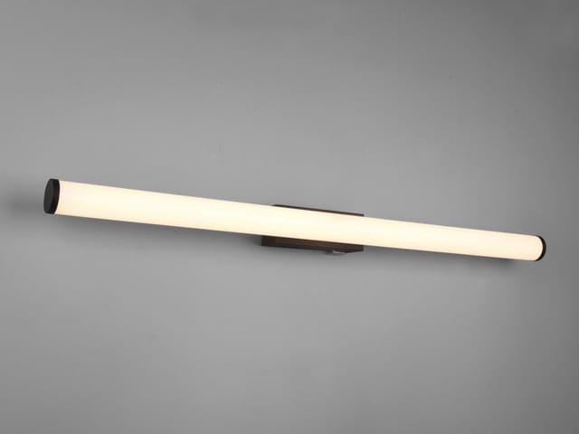 Trio LED-Wandleuchte Mattimo 55 mm x 804 mm x 88 mm Schwarz Matt