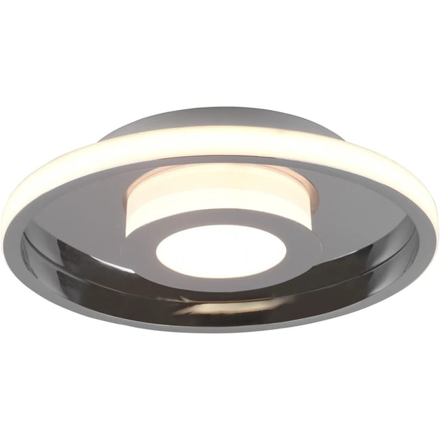 Trio LED-Deckenleuchte Ascari 68 mm x 300 mm x 300 mm Chrom