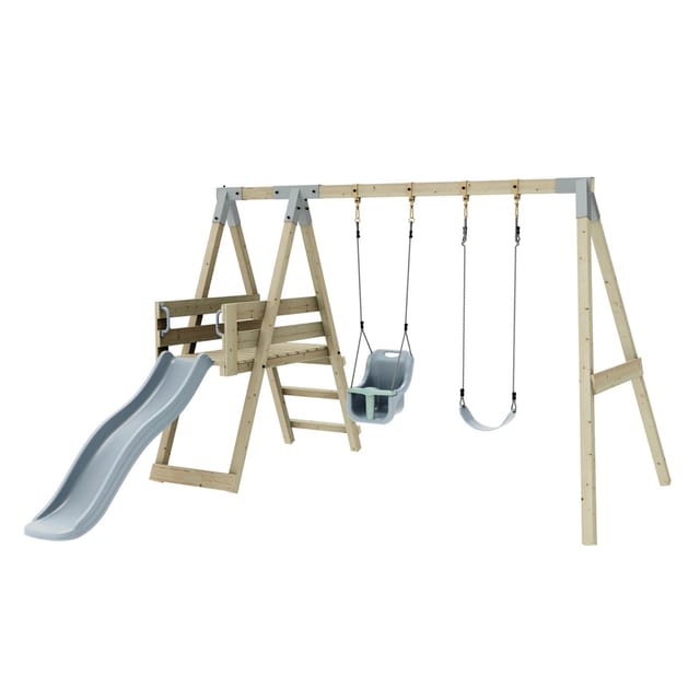 PolarPlay Schaukel Pfau Eisblau