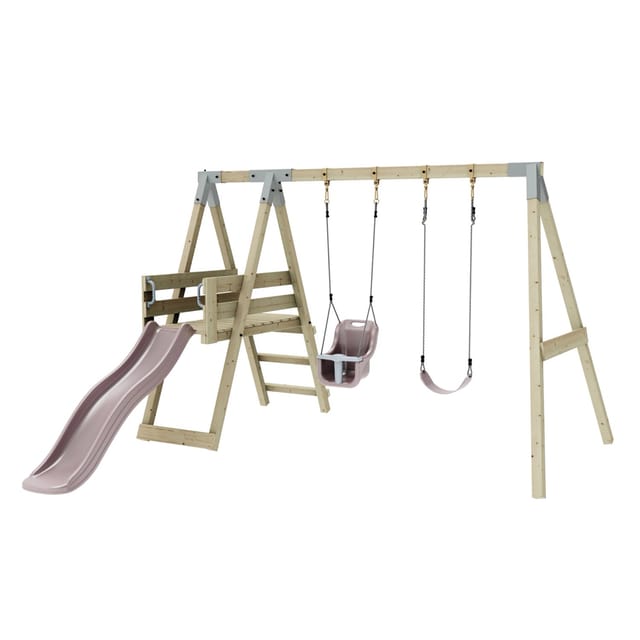 PolarPlay Schaukel Pfau Altrosa