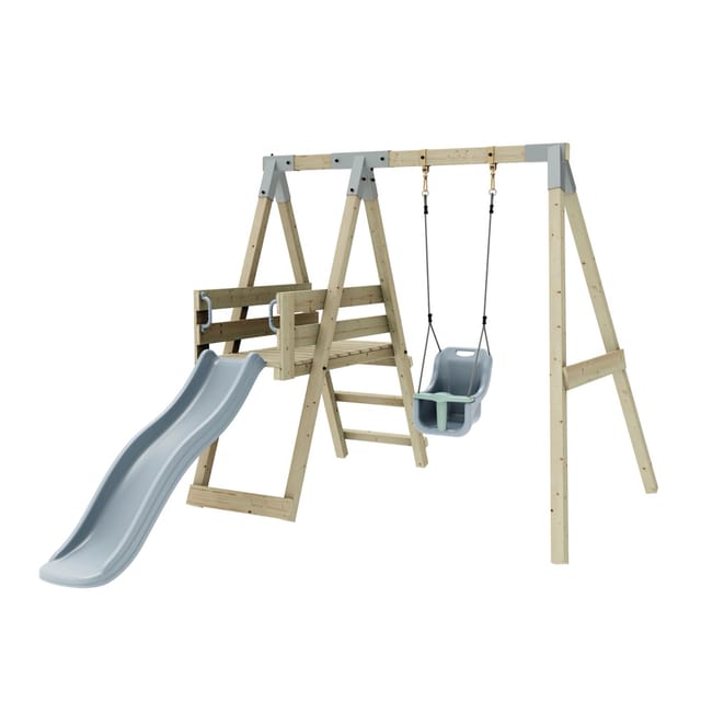 PolarPlay Schaukel Rotfuchs Eisblau