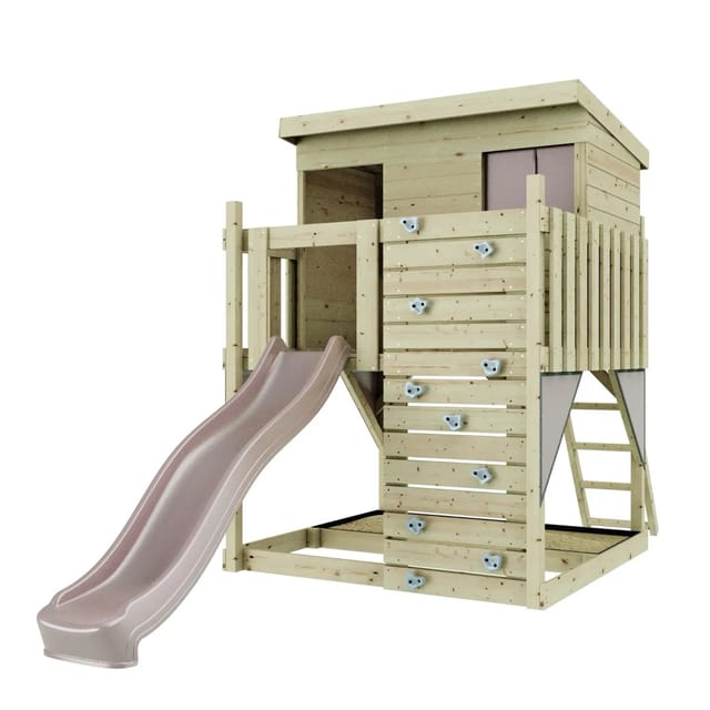 PolarPlay Stelzenhaus Polarstern Altrosa