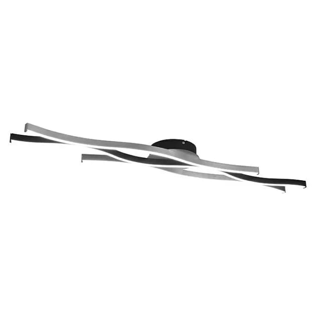 Trio LED-Deckenleuchte Blaze 70 mm x 1.075 mm x 180 mm Aluminium Gebürstet