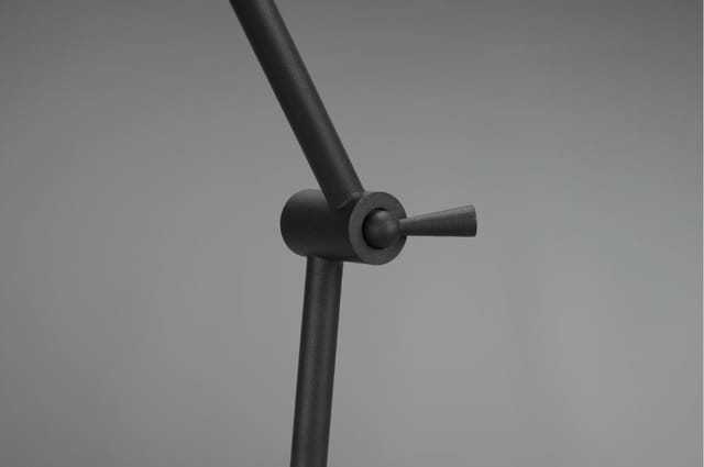 Reality Tischleuchte Enzo 500 mm x 115 mm x 115 mm Schwarz Matt
