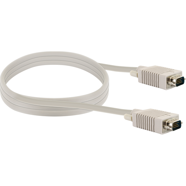 Schwaiger VGA-Anschlusskabel Monitor Grau