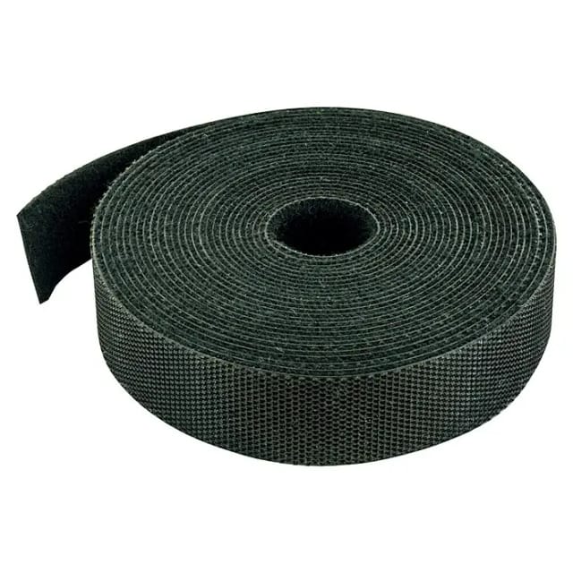 Schwaiger Klettbandrolle Schwarz