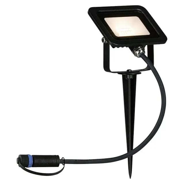 Paulmann Outdoor P&S Flood Spot Schwarz 6,8 W IP65 3000K