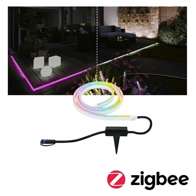 Paulmann Outdoor P&S Neon Stripe Weiß RGB IP67 24V 2 m