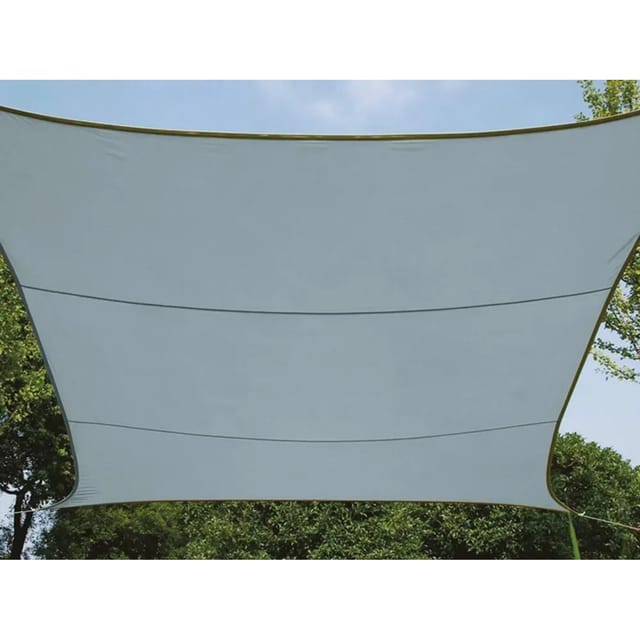 Sonnensegel Lichtgrau Rechteckig 2 x 3 m