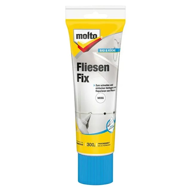 Molto Fliesen Fix Fertigspachtel Weiß 300 g