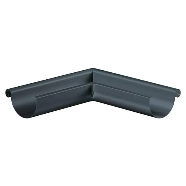 Sarei Rinnenwinkel Außeneck 90° Alu-Anthrazit RG 100