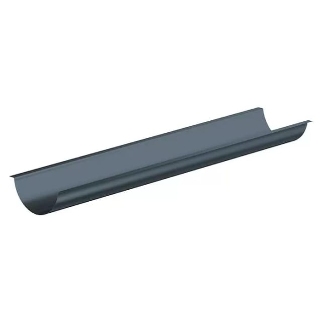 Sarei Rundprofil Protection 5 Alu-Anthrazit 10,5 cm x 3,5 cm x 125 cm