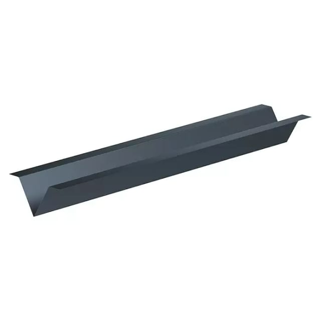 Sarei Hutprofil Protection 7 Alu-Anthrazit 9 cm x 5,5 cm x 125 cm