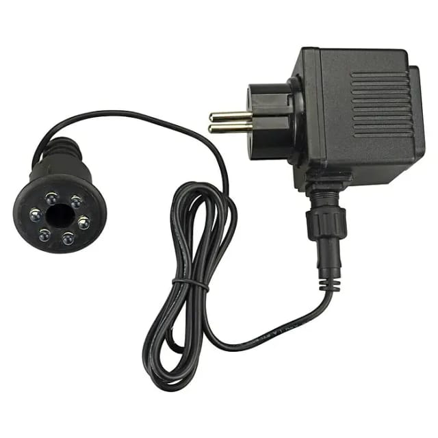 Heissner Aqua Light LED 9-fach LED-Ring Weiß