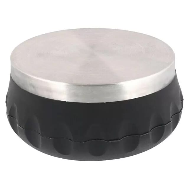 Wagner Bodentürstopper Ø 93 mm x 43 mm Edelstahl Optik