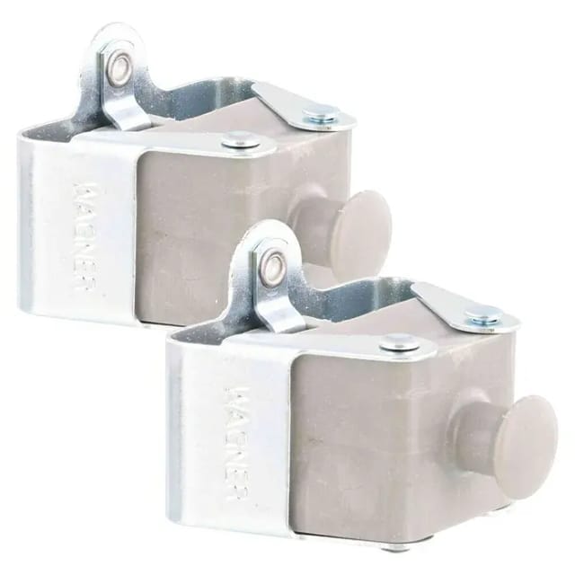 Wagner Knopf 2er Set Hooks4Tools 49 mm x 52 mm x 37 mm Silber-Alu