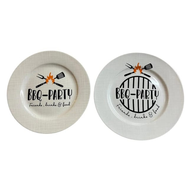Boltze Teller Farmer 2-fach Sortiert 2 cm x 20 cm x 20 cm Creme