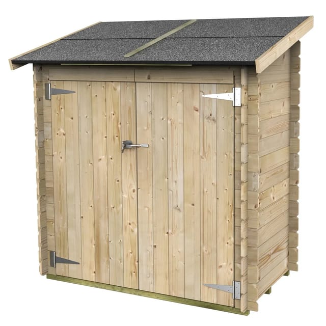 Angeschlossenes Holzhaus Bh16 Serena 155x85 cm