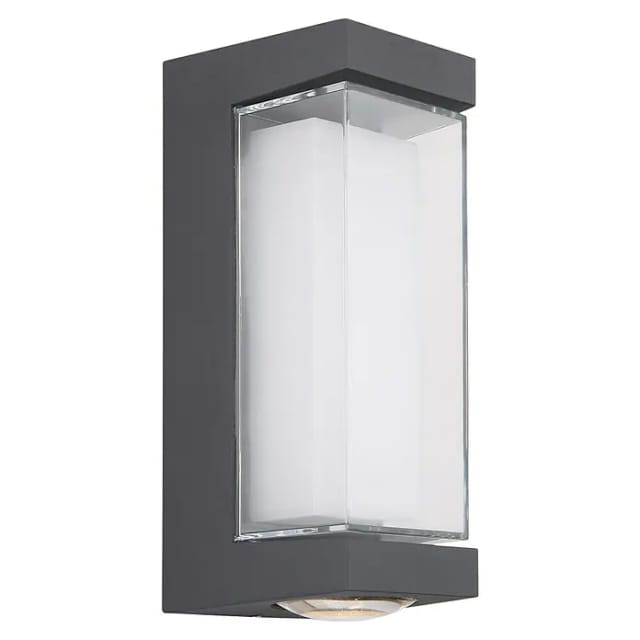 Globo Außenleuchte Plixon Aluminium 18,7 cm Anthrazit Matt